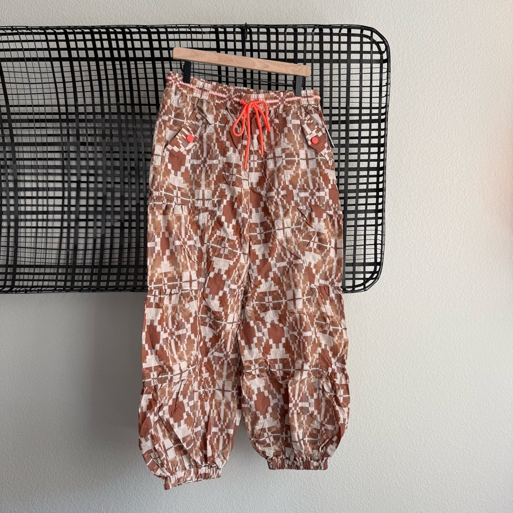 Free people Set Me Free Printed Pants Sandy boho - Picture 2 of 8